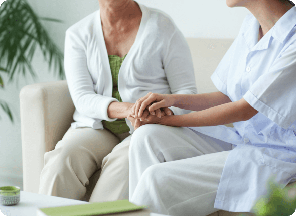 精神に特化した訪問看護師さんによる医療連携の様子